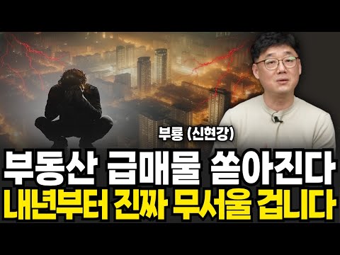 부동산 급매물 쏟아진다 내년부터 진짜 무서울 겁니다 (신현강(부룡) 대표 , 부지런 TV / 4부)